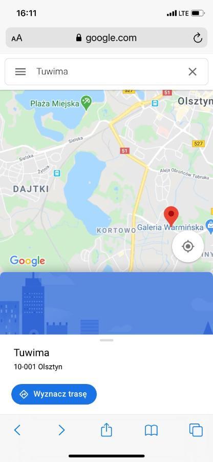 Apartament Przystan Calamo Apartment Olsztyn  Ngoại thất bức ảnh